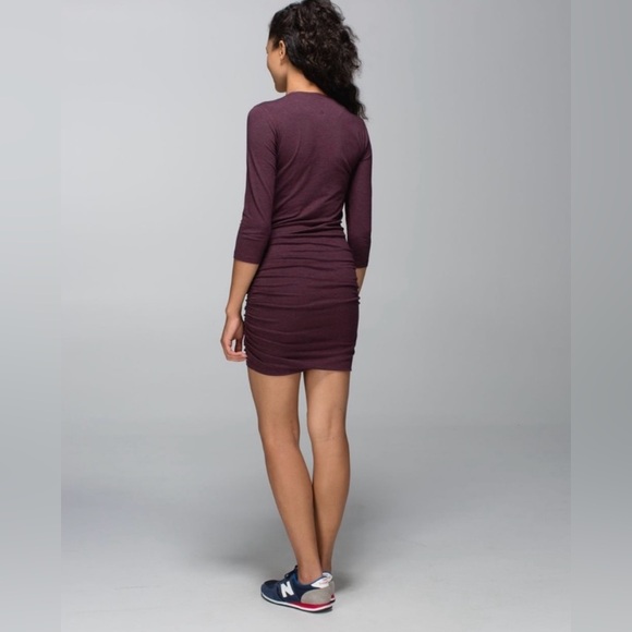 Lululemon🍋 Anytime Dress Heathered Bordeaux Drama
Size 2 - Picture 12 of 16